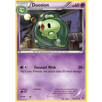 Duosion 43/101 BW Plasma Blast Uncommon Pokemon Card NEAR MINT TCG