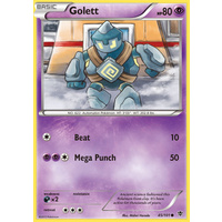 Golett 45/101 BW Plasma Blast Common Pokemon Card NEAR MINT TCG