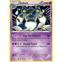 Golurk 46/101 BW Plasma Blast Holo Rare Pokemon Card NEAR MINT TCG