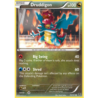 Druddigon 70/101 BW Plasma Blast Common Pokemon Card NEAR MINT TCG