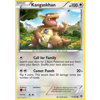 Kangaskhan 71/101 BW Plasma Blast Common Pokemon Card NEAR MINT TCG