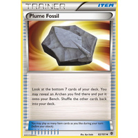 Plume Fossil 82/101 BW Plasma Blast Uncommon Trainer Pokemon Card NEAR MINT TCG