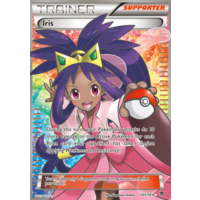 Iris 101/101 BW Plasma Blast Holo Ultra Rare Full Art Pokemon Card NEAR MINT TCG