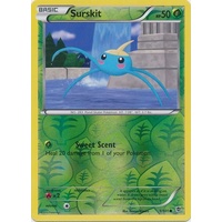 Surskit 1/101 BW Plasma Blast Reverse Holo Common Pokemon Card NEAR MINT TCG