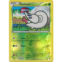 Shelmet 7/101 BW Plasma Blast Reverse Holo Common Pokemon Card NEAR MINT TCG