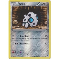 Aron 57/101 BW Plasma Blast Reverse Holo Common Pokemon Card NEAR MINT TCG