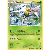 Beedrill 3/116 BW Plasma Freeze Rare Pokemon Card NEAR MINT TCG
