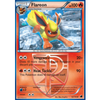Flareon 12/116 BW Plasma Freeze Reverse Holo Uncommon Pokemon Card NEAR MINT TCG