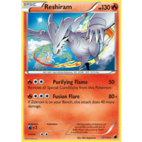Reshiram 17/116 BW Plasma Freeze Holo Rare Pokemon Card NEAR MINT TCG