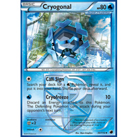 Cryogonal 30/116 BW Plasma Freeze Uncommon Pokemon Card NEAR MINT TCG