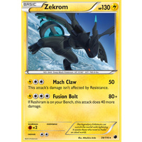 Zekrom 39/116 BW Plasma Freeze Holo Rare Pokemon Card NEAR MINT TCG