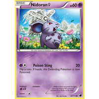 Nidoran 40/116 BW Plasma Freeze Common Pokemon Card NEAR MINT TCG