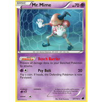 Mr. Mime 47/116 BW Plasma Freeze Rare Pokemon Card NEAR MINT TCG