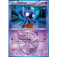Sableye 49/116 BW Plasma Freeze Rare Pokemon Card NEAR MINT TCG