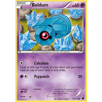 Beldum 50/116 BW Plasma Freeze Common Pokemon Card NEAR MINT TCG