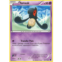 Yamask 54/116 BW Plasma Freeze Common Pokemon Card NEAR MINT TCG