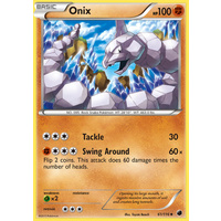 Onix 61/116 BW Plasma Freeze Uncommon Pokemon Card NEAR MINT TCG
