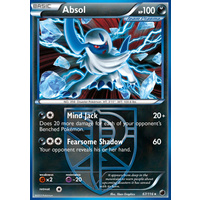 Absol 67/116 BW Plasma Freeze Holo Rare Pokemon Card NEAR MINT TCG
