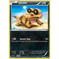 Sandile 68/116 BW Plasma Freeze Common Pokemon Card NEAR MINT TCG