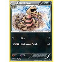 Krokorok 69/116 BW Plasma Freeze Uncommon Pokemon Card NEAR MINT TCG
