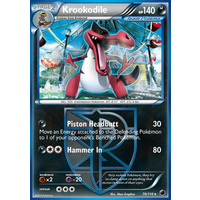 Krookodile 70/116 BW Plasma Freeze Rare Pokemon Card NEAR MINT TCG