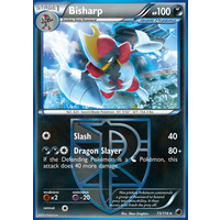 Bisharp 73/116 BW Plasma Freeze Rare Pokemon Card NEAR MINT TCG