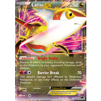 Latias EX 85/116 BW Plasma Freeze Holo Ultra Rare Pokemon Card NEAR MINT TCG