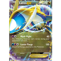 Latios EX 86/116 BW Plasma Freeze Holo Ultra Rare Pokemon Card NEAR MINT TCG