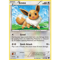 Eevee 89/116 BW Plasma Freeze Common Pokemon Card NEAR MINT TCG