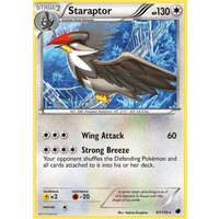 Staraptor 97/116 BW Plasma Freeze Rare Pokemon Card NEAR MINT TCG