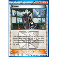 Ghetis 101/116 BW Plasma Freeze Holo Rare Trainer Pokemon Card NEAR MINT TCG