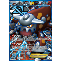 Heatran EX 109/116 BW Plasma Freeze Holo Full Art Ultra Rare Pokemon Card NEAR MINT TCG