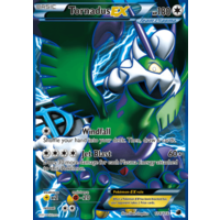Tornadus EX 114/116 BW Plasma Freeze Holo Full Art Ultra Rare Pokemon Card NEAR MINT TCG