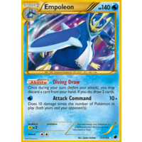 Empoleon 117/116 BW Plasma Freeze Holo Secret Rare Pokemon Card NEAR MINT TCG