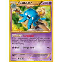 Garbodor 119/116 BW Plasma Freeze Holo Secret Rare Pokemon Card NEAR MINT TCG