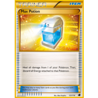 Max Potion 121/116 BW Plasma Freeze Holo Secret Rare Pokemon Card NEAR MINT TCG