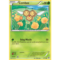 Combee 4/135 BW Plasma Storm Common Pokemon Card NEAR MINT TCG