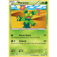 Maractus 11/135 BW Plasma Storm Uncommon Pokemon Card NEAR MINT TCG