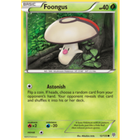 Foongus 12/135 BW Plasma Storm Common Pokemon Card NEAR MINT TCG