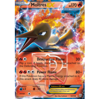 Moltres EX 14/135 BW Plasma Storm Holo Ultra Rare Pokemon Card NEAR MINT TCG