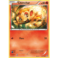 Chimchar 15/135 BW Plasma Storm Common Pokemon Card NEAR MINT TCG