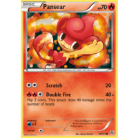 Pansear 19/135 BW Plasma Storm Common Pokemon Card NEAR MINT TCG