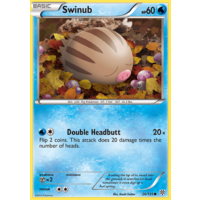 Swinub 26/135 BW Plasma Storm Common Pokemon Card NEAR MINT TCG