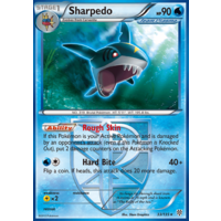 Sharpedo 33/135 BW Plasma Storm Rare Pokemon Card NEAR MINT TCG