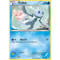 Frillish 38/135 BW Plasma Storm Common Pokemon Card NEAR MINT TCG