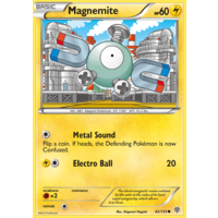 Magnemite 42/135 BW Plasma Storm Common Pokemon Card NEAR MINT TCG