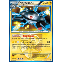 Magnezone 46/135 BW Plasma Storm Holo Rare Pokemon Card NEAR MINT TCG