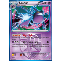 Crobat 55/135 BW Plasma Storm Holo Rare Pokemon Card NEAR MINT TCG