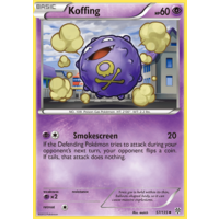 Koffing 57/135 BW Plasma Storm Uncommon Pokemon Card NEAR MINT TCG