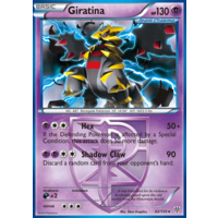 Giratina 62/135 BW Plasma Storm Rare Pokemon Card NEAR MINT TCG